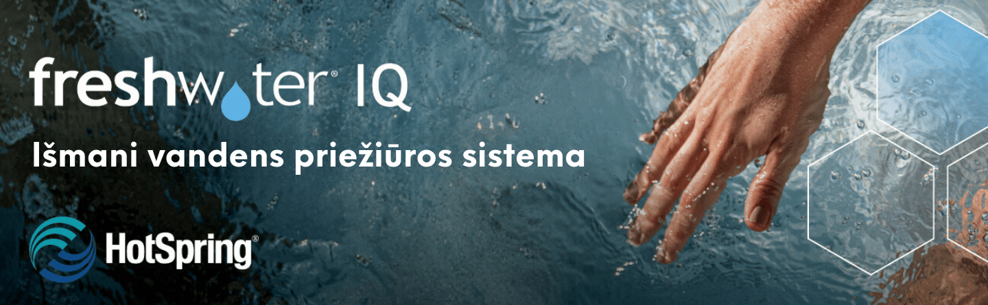FRESH WATER IQ išmani vandens priežiūros sistema
