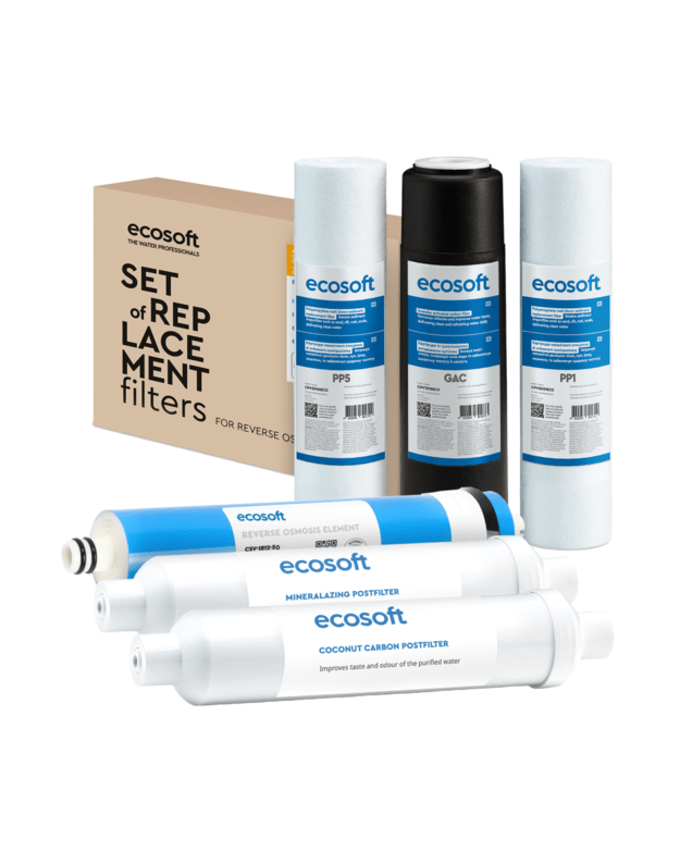 Ecosoft standart 6 pakaitinių filtrų rinkinys