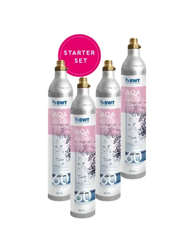 CO₂ balionų pradinis rinkinys Ecosoft SPARK aparatui