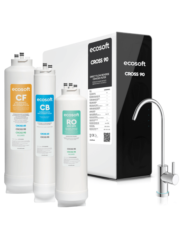 Ecosoft Cross Solo RO System  geriamo vandens sistema