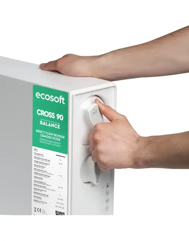 Ecosoft Cross 90 Balance geriamo vandens sistema