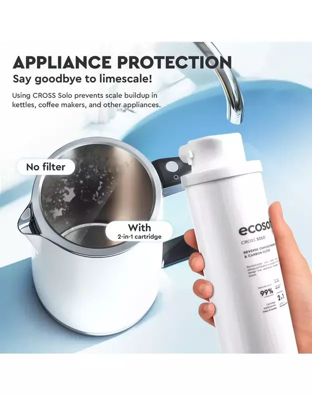 Membranos elementas ir anglies filtras CROSS Solo sistemai