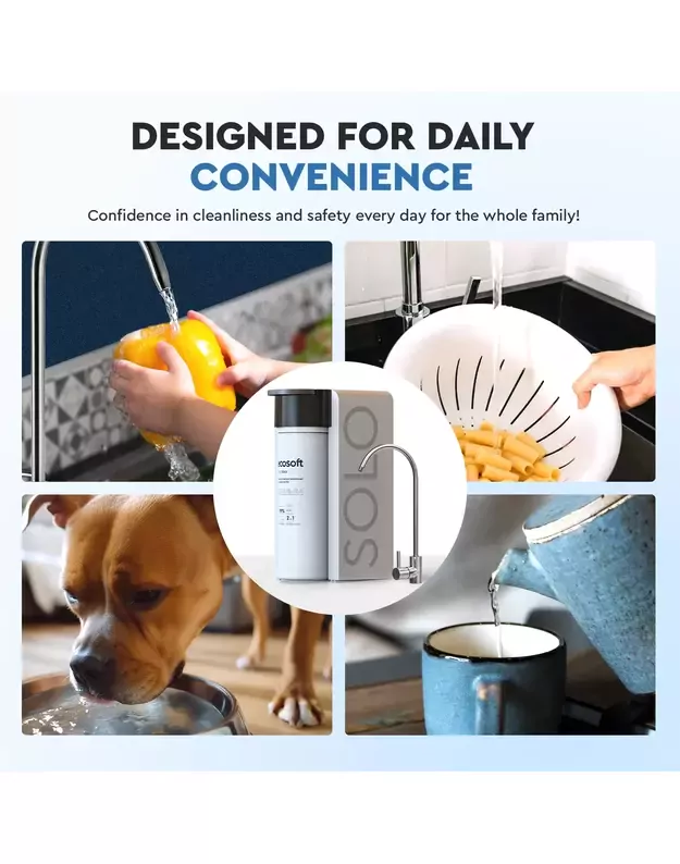 Membranos elementas ir anglies filtras CROSS Solo sistemai