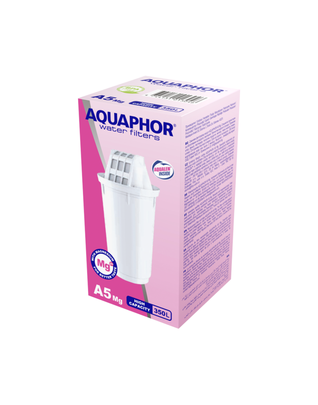 Ąsotėlio kasetė Aquaphor A5 Mg